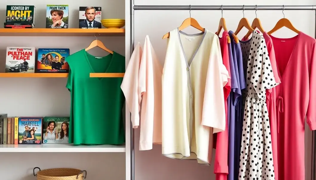 A cozy, inviting movie night setting perfect for plus-size comfort.